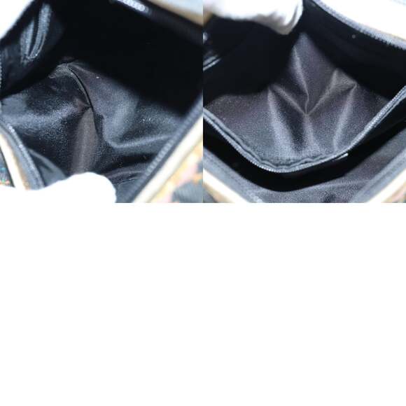 DIOR Hand Bag Canvas Blue Gold - Picture 13 of 13